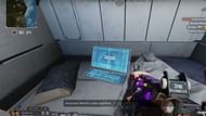 Screen with the message "contacting origin ship" (Image via YouTube/Shrugtal)